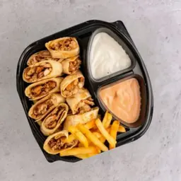 صحن شاورما عربي